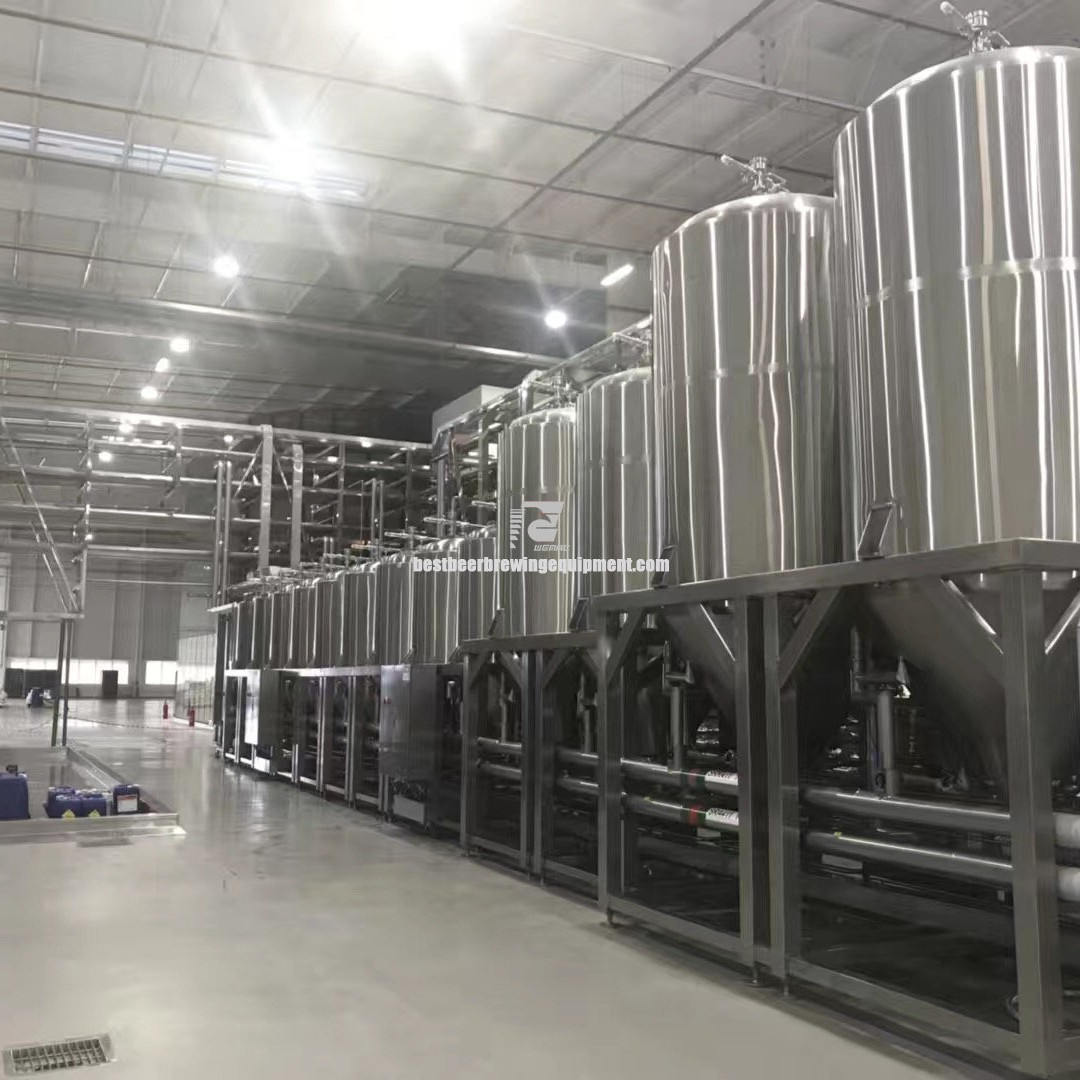 Large scale beer brewing equipment for large and medium-sized breweries
